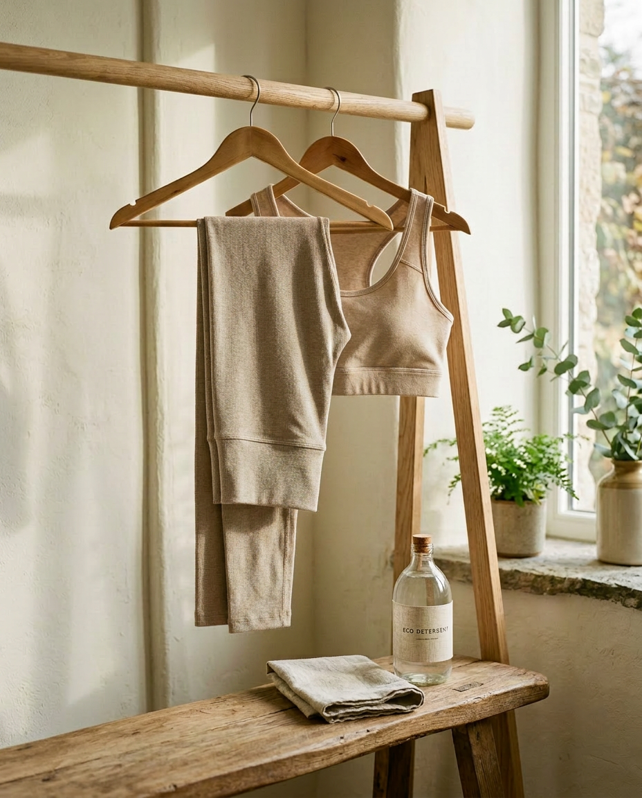 Entretien des vêtements de sport en matières recyclées : le guide complet